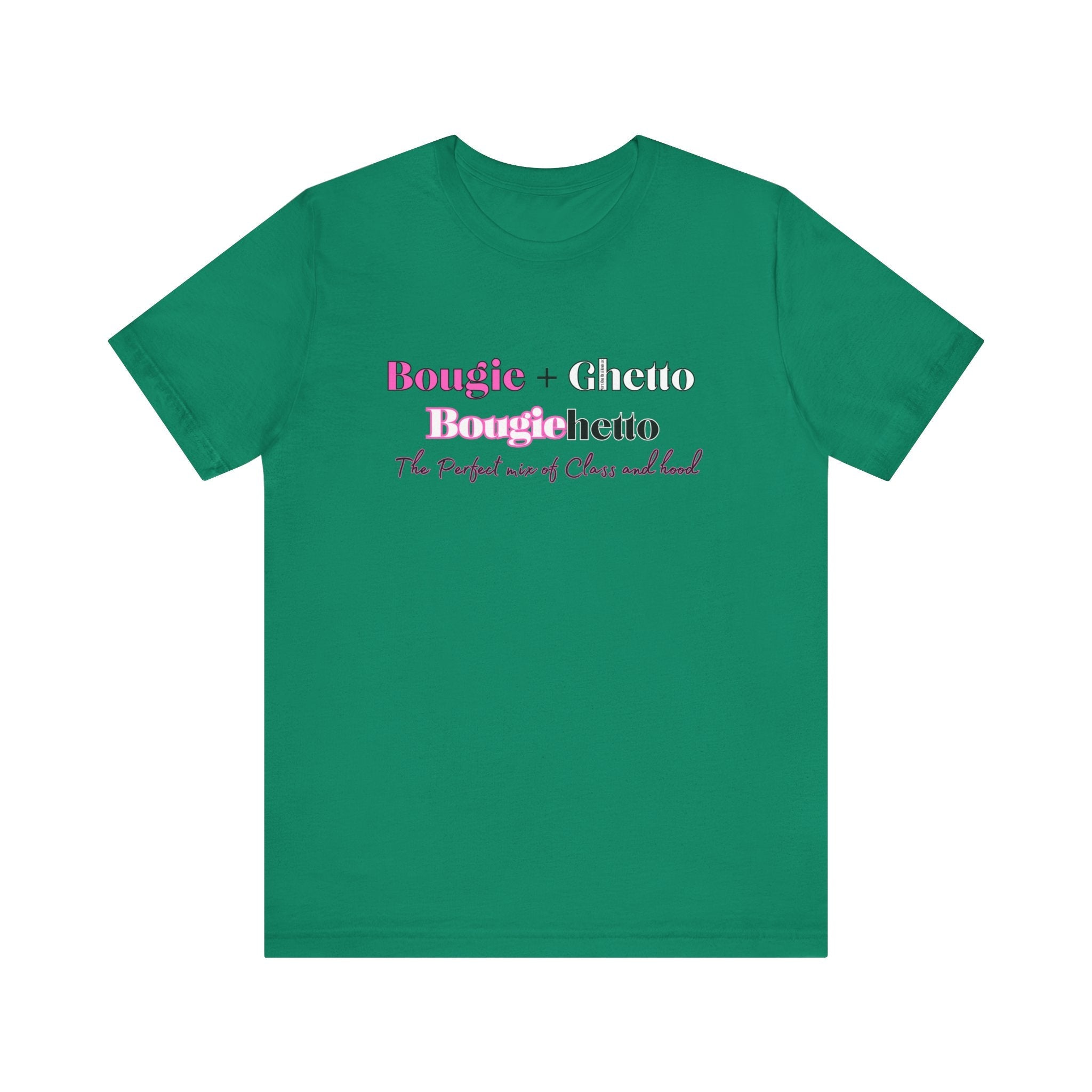 Bougie + Ghetto Unisex Jersey Short Sleeve Tee